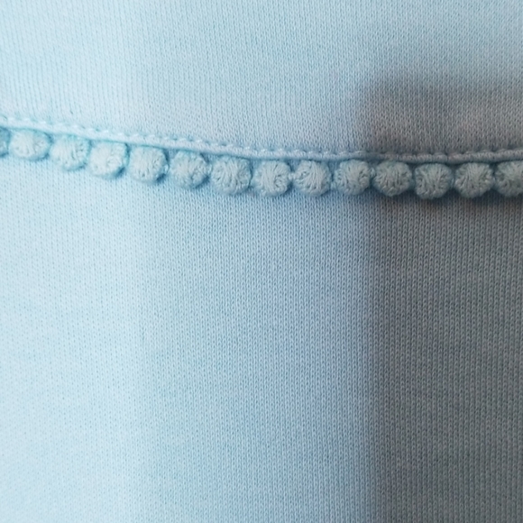 Talbots aqua blue cotton dress - Picture 4 of 8